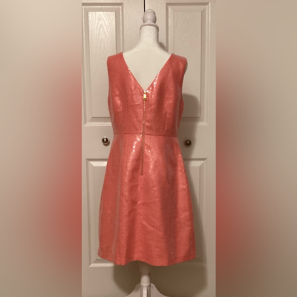 Flora Bea NYC Zoie A Line Dress XL in pink sunset - Picture 3 of 4